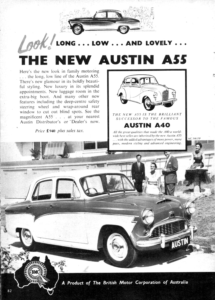 1957 Austin A40 & A55 BMC